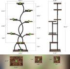 Plant Stand Indoor with Grow Light - Image 7