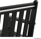 POLYWOOD GNB48BL Vineyard 48" Bench - Image 7