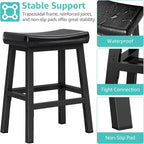 24 Inch Bar Stools for Kitchen Island, Kitchen Chairs Counter Height Stools - Image 7