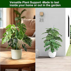10 Pack Stackable Monstera Plant Support, Garden Stakes - Image 6