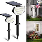 Lepro Solar Decorative Spot Lights 2 Pack, Cool White Modern Accent Lights by Lepro