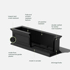 Veradek Brixton Window Box Plastic Planter - Image 3