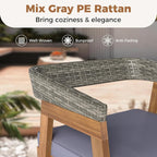 Tangkula 5 Piece Patio Dining Set - Image 7