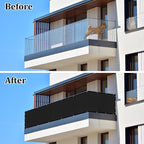 UPGRADE Privacy Screen 3' x 10' Fence Commercial Shade Cover - Image 3