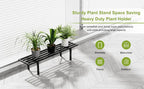 Zhongma One Tier Metal Plant Stand Heavy Duty Plant Holder - Image 2