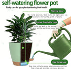 Self-Watering Plant Pots for Indoor Plants: 5/6 Inch Plastic Planter - Image 8
