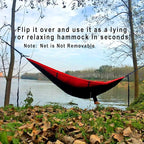 Sunyear Camping Hammock, Portable Single & Double Hammock - Image 6