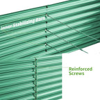 Land Guard 8×4×2 ft Galvanized Raised Garden Bed Kit, Galvanized Planter Raised - Image 4