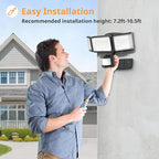 LEPOWER Battery Powered LED Flood Light Outdoor, 1500LM Motion Sensor Security - Image 8