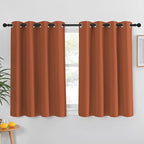 NICETOWN Blackout Burnt Orange Curtain by NICETOWN