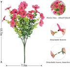AGIRL 16 Bundles Artificial Flowers - Image 3