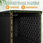 Devoko 160 Gallon Double-Wall Deck Box - Image 4