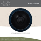 Classic Home and Garden Rosie Modern Planter w/Drainage - Image 3