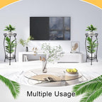 2 Tier Rustproof Iron Plant Stand - Image 4