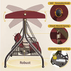 Upgrade 180° Convertible Outdoor Swing - Image 5