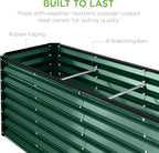 Best Choice Products 8x2x2ft Raised Outdoor Metal Garden Bed, Deep Root Box - Image 7