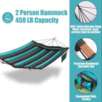 TegerDeger 12FT 2 Person Hammock Large Hammock 450LB Capacity - Image 4