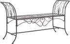 Safavieh PAT5016B Outdoor Collection Adina Rustic Brown Wrought Iron 51-inch - Image 6