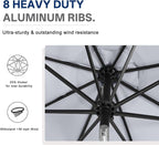 ABCCANOPY Durable Solar Led Patio Umbrellas - Image 7