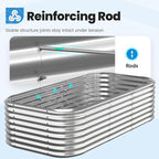 Quictent Galvanized Tall Raised Garden Bed Kit, - Image 7