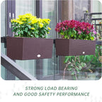Planter Box Bracket, Flower Box Holder Brackets, Adjustable Window Box Brackets - Image 6