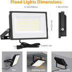 Onforu 80W Flood Lights Outdoor, 8000lm Bright LED Work Light - Image 4