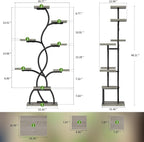 Plant Stand Indoor with Grow Light - Image 2