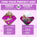 SZHLUX Camping Hammock Double & Single Portable Hammocks - Image 2