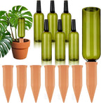 TINSKY 6 Sets Plant Watering Devices Terracotta Self Watering Spikes and 26 Oz by TINSKY