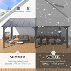 AECOJOY 20' x 10' Outdoo Gazebo Pergola - Image 2