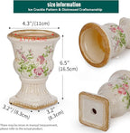 Sungmor Small Ceramic Urn Planter - Image 3