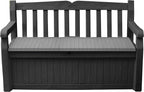 Keter Solana 70 Gallon Storage Bench Deck Box by Keter