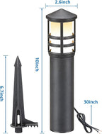 SUNVIE 8-Pack Low Voltage Pathway Lights 3W LED Landscape Pathway Lighting - Image 7