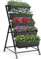 Suyncll Vertical Raised Garden Bed Planter Box, 5 Tiers Vertical Garden Planter - Image 7