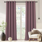 NICETOWN Blackout Drapery Curtain Panel 90 inches Long by NICETOWN