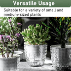 2 Pack 4 inch Self Watering Plants Pots Planters - Image 8