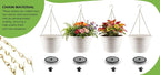 Hanging Planters 11 Inch, Self Watering Hanging Basket - Image 6