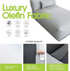 Outdoor Bean Bed Chair Sun Lounger, Outdoor Couch Sofa - Image 9