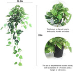 Fake Pothos Hanging Plants - Image 3