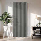 Joydeco Blackout Door Curtain for Doorway Privacy 78 Inches Long, Grommet by JOYDECO