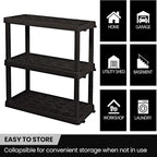 Oskar Heavy Duty Plastic Storage Shelves- - Image 6