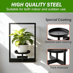 Wall Hanging Plant Stands Planter Shelves, Indoor Outdoor Window Plant Hanger - Image 3