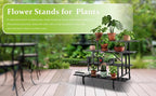 Zhongma 4 Tier Sturdy Metal Plant Stand - Image 4