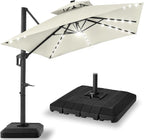 Best Choice Products 10x10ft Cantilever Patio Umbrella w/Base Included by BestChoiceProducts