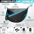 Camping Hammock Mosquito Net, Double & Single Portable Hammocks Hammocks - Image 2