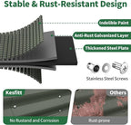 Kesfitt Raised Garden Bed, Oval Open-Bottom Design, 12-Inch Deep - Image 2