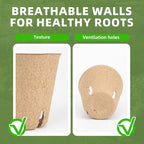 70Pcs Biodegradable 3.15” Peat Pots - Image 6