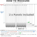 Water Proof Outside Curtains W84 x L84 - Image 5