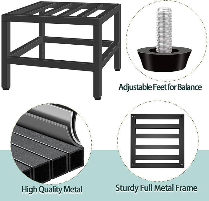 Plant Stand Indoor Outdoor, Single Plant Stands Metal Pedestal Stand - Image 3