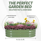 1MORE Galvanized Raised Garden Bed- Planter Garden Boxes Outdoor, Raised Beds - Image 7